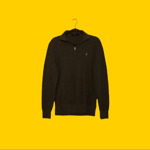 Men’s POLO RALPH LAUREN long sleeve cotton sweater - Picture 1 of 10